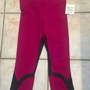 New Lululemon Throwback leggings